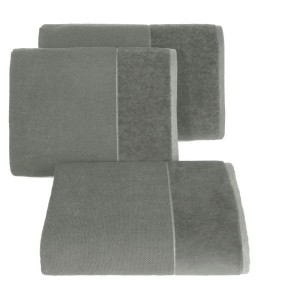 RĘCZNIK Bawełniany Frotte 50X90 CM STALOWY