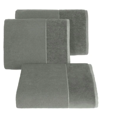 RĘCZNIK Bawełniany Frotte 50X90 CM STALOWY