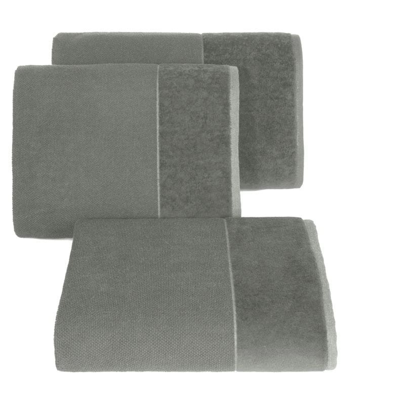 RĘCZNIK Bawełniany Frotte 50X90 CM STALOWY