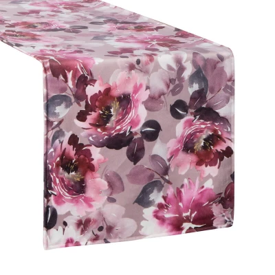 Obrus Bieżnik Welurowy Velvet 1 35X180 CM PUDROWY