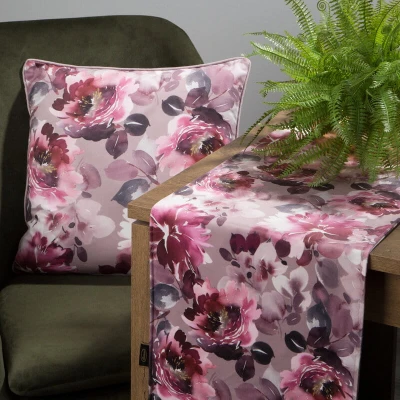 Obrus Bieżnik Welurowy Velvet 1 35X180 CM PUDROWY