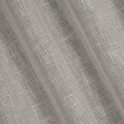 Zasłona gotowa srebrna o splocie płótna 140X250 Szara
