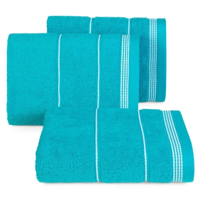 RĘCZNIK Kąpielowy Frotte 50X90 CM TURKUSOWY