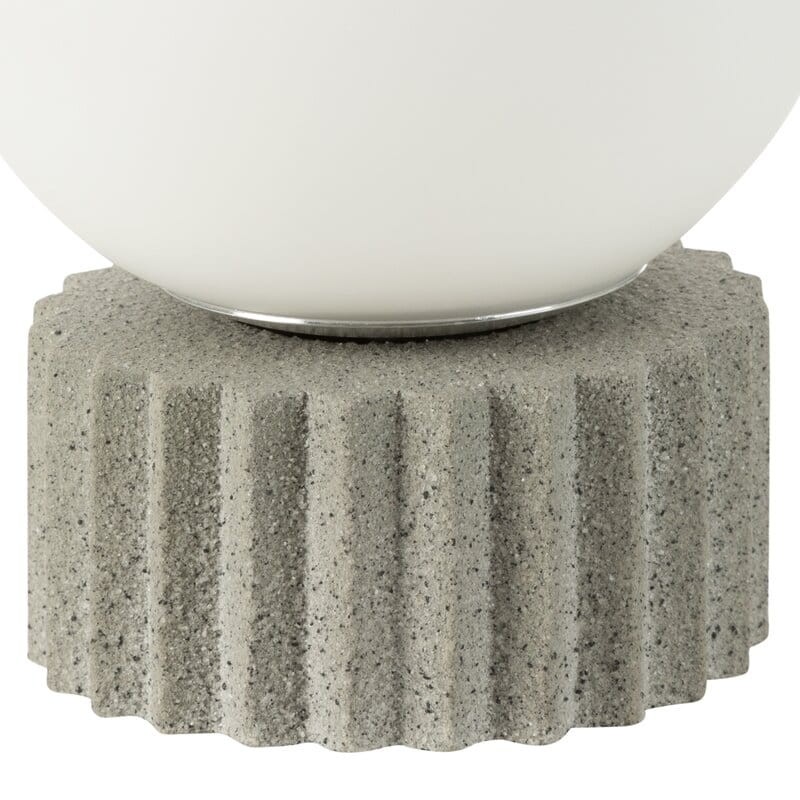 Lampa Dekoracyjna Glamour 16x22cm Biała