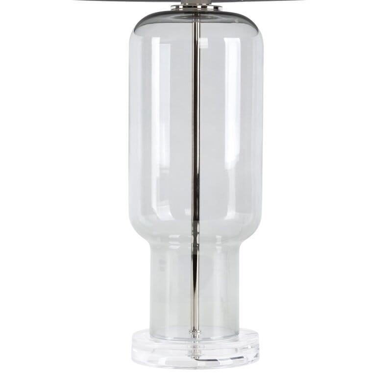 Lampa Dekoracyjna Glamour 32x40x66cm Szara