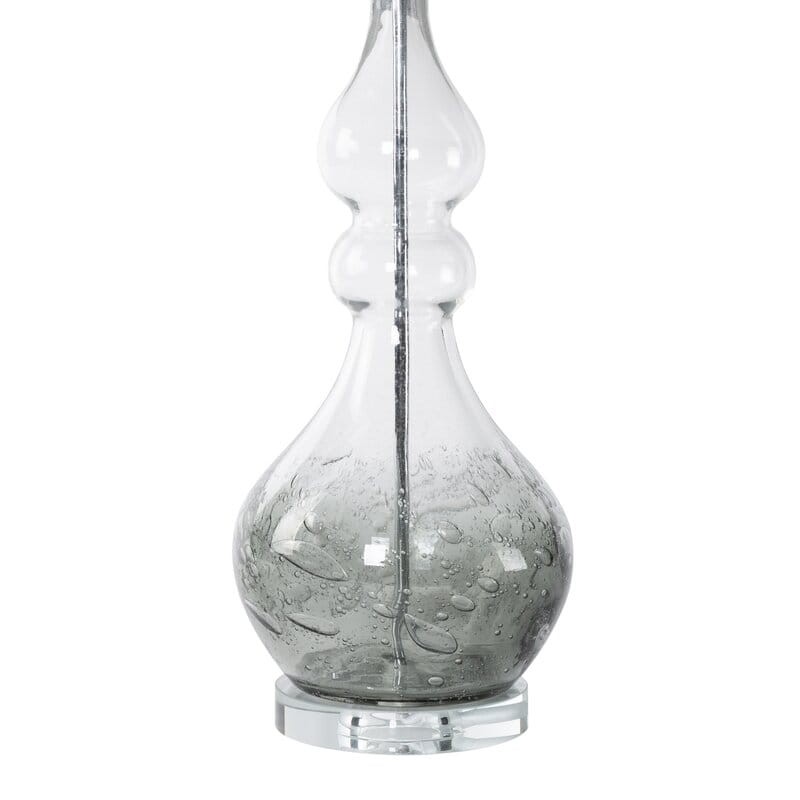 Lampa Dekoracyjna Glamour 32x38x76cm Szara