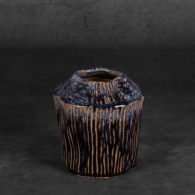 Wazon Dekoracyjny 13x14cm Granatowy