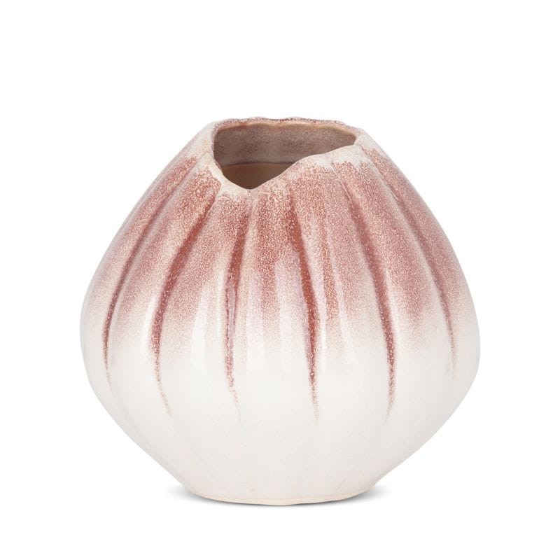 Wazon Dekoracyjny 19x18cm Kremowy