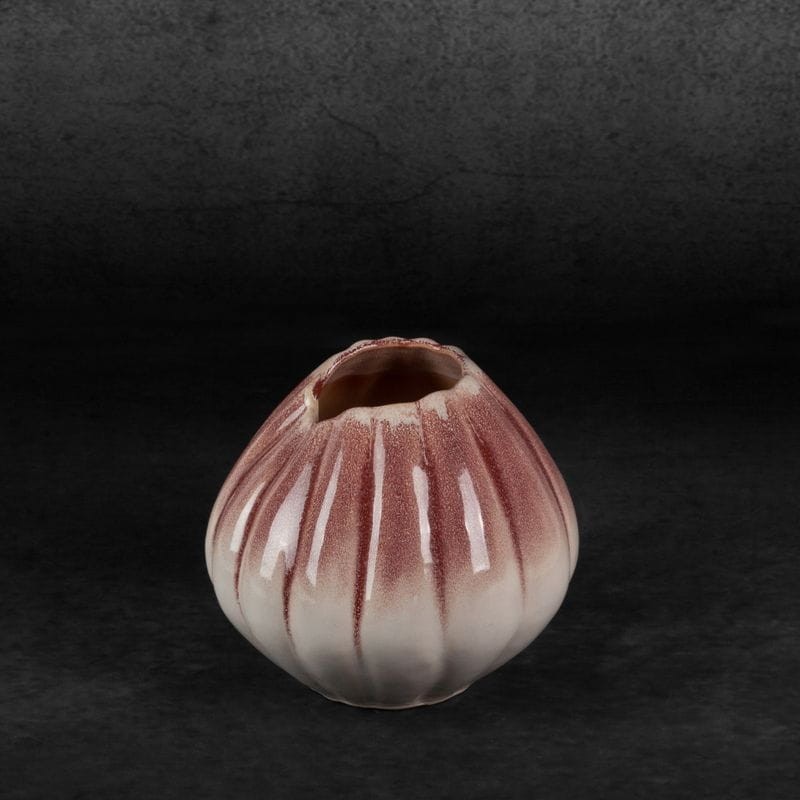 Wazon Dekoracyjny 18x14cm Kremowy