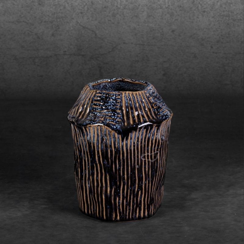 Wazon Dekoracyjny 16x21cm Granatowy