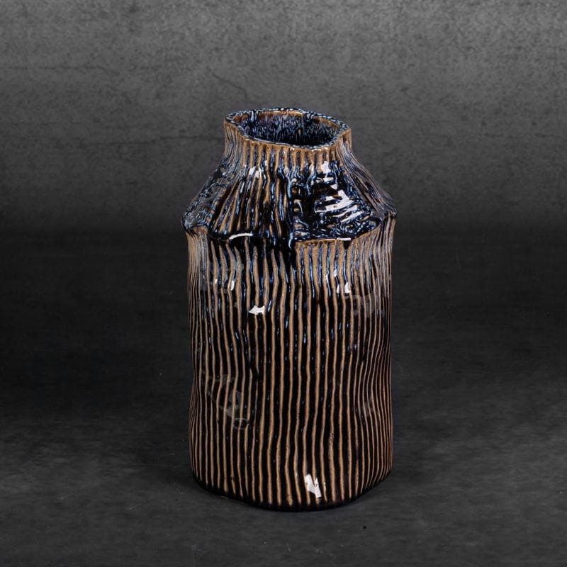 Wazon Dekoracyjny 16x27cm Granatowy