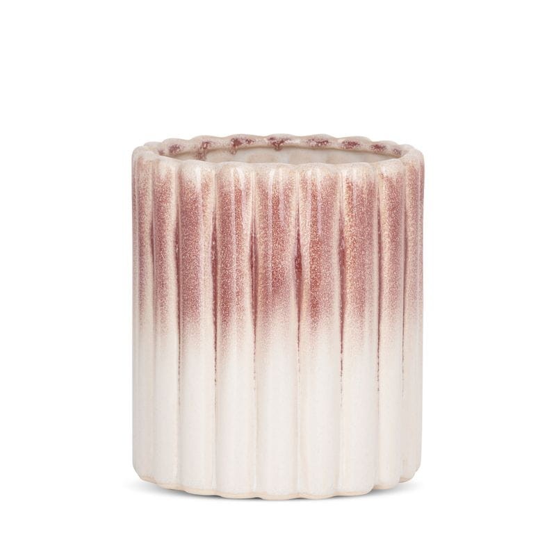 Donica Doniczka Ceramiczna 15x16cm Kremowa