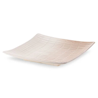 Patera Dekoracyjna Taca 27x27x5cm Kremowy