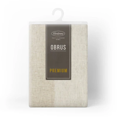 Obrus Bieżnik 145x240cm Kremowy