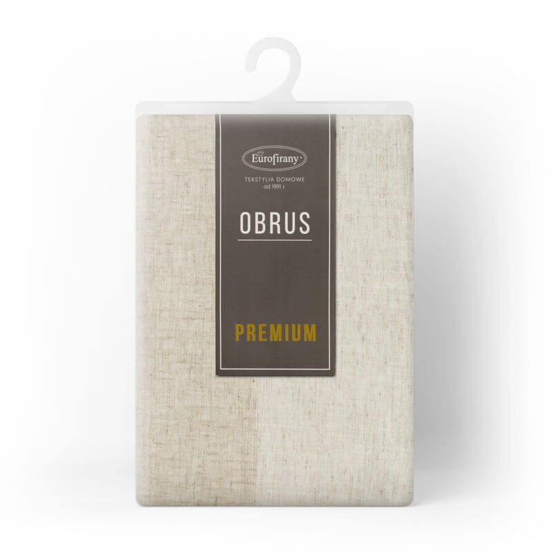 Obrus Bieżnik 145x240cm Kremowy