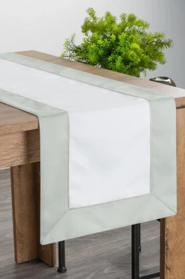 Obrus Bieżnik 40x180cm Kremowy