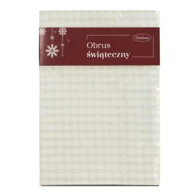 Obrus Bieżnik 40x180cm Beżowy