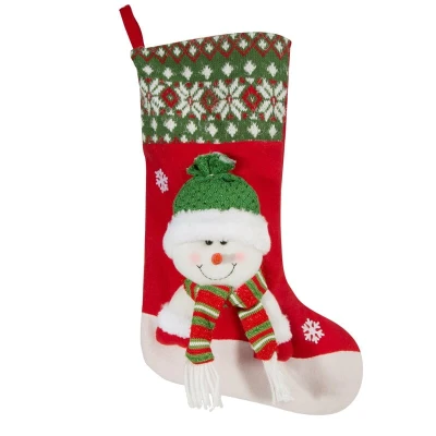 Skarpeta na Prezenty worek SNOW 50cm Czerwona