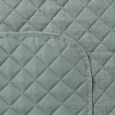 Narzuta Koc Pled Len Lniana 220x240cm Miętowa