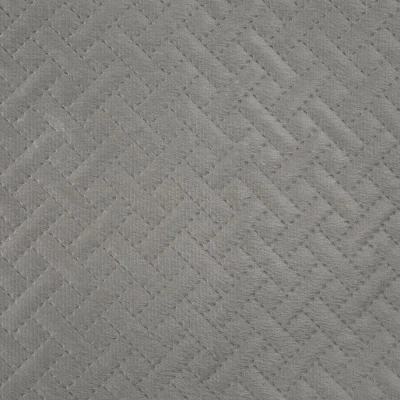 Narzuta Koc Pled Welurowa Pikowana 170x210 beżowa