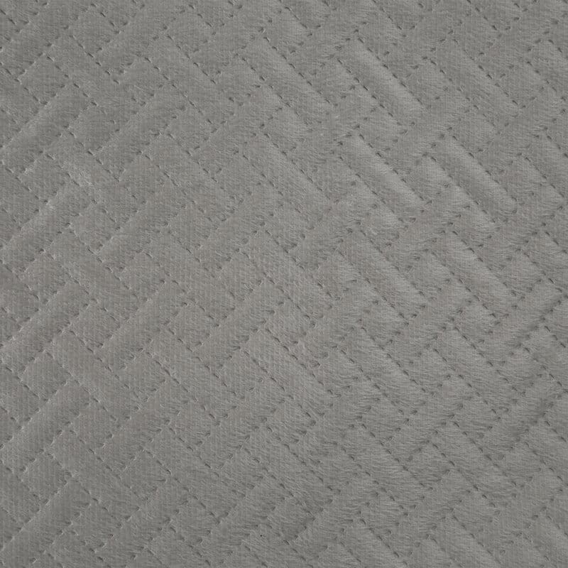 Narzuta Koc Pled Welurowa Pikowana 170x210 beżowa