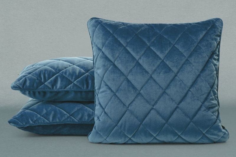 Poszewka na poduszkę Welurowa Velvet 27 45x45cm Granatowa