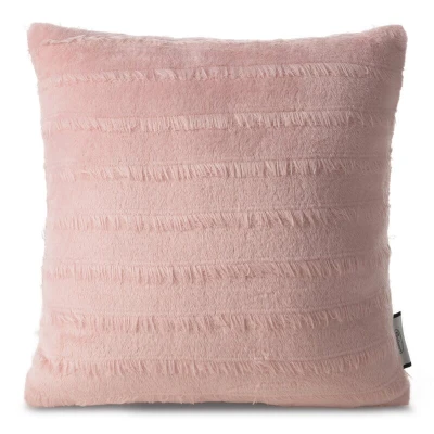 Poszewka na poduszkę dekoracyjna 40x40 Różowa