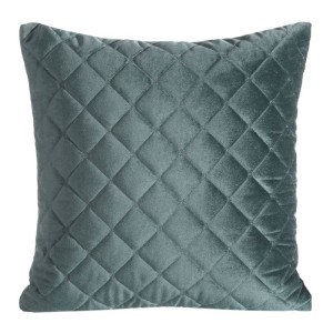Poszewka welwetowa 45x45 cm ciemnomiętowa 290 GSM 100% poliester