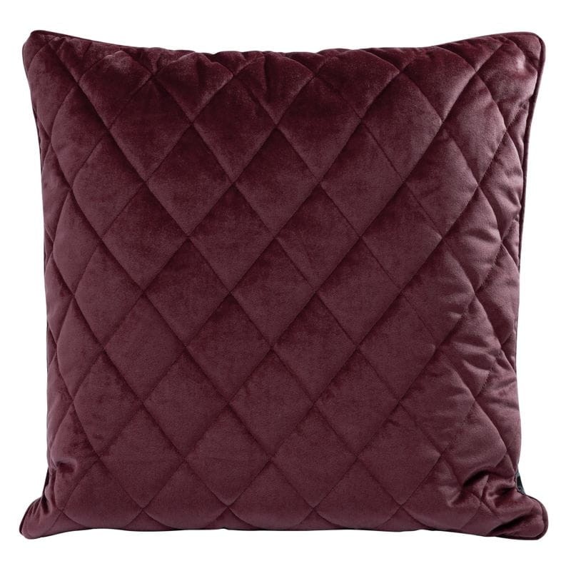 Poszewka na poduszkę Welurowa Velvet 28 50x50cm Bordowa