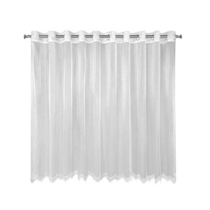 Firana Gotowa 350x145cm Biała na przelotkach