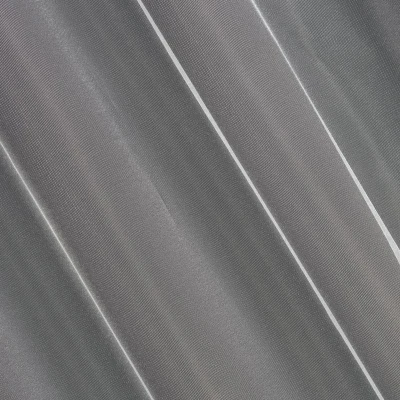 Firana Gotowa ze złotą koronką 300x250cm Biała na przelotkach