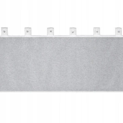 Firana Gotowa na szelkach 150x30cm Biała
