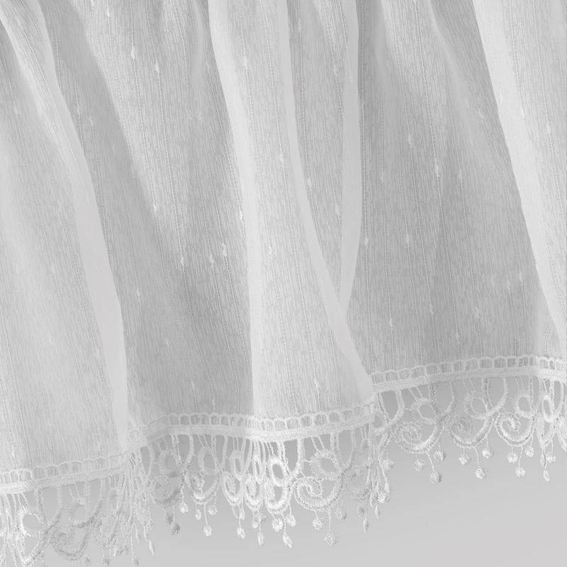 Firana Gotowa 400x65cm Biała