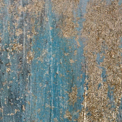 Obraz ręcznie malowany na płótnie 445 80x100cm Granatowy