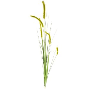 Kwiat Sztuczny Ozdobny Gałązka 53cm Zielony 6szt