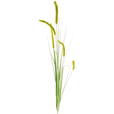 Kwiat Sztuczny Ozdobny Gałązka 53cm Zielony 6szt