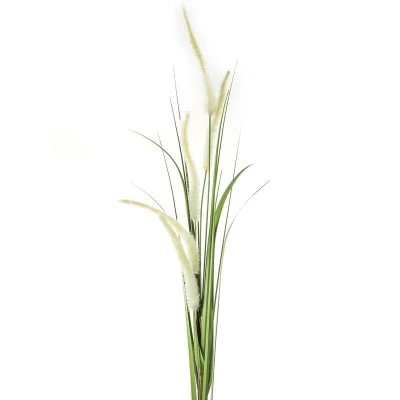 Kwiat Sztuczny Ozdobny Gałązka 53cm Kremowy 6szt