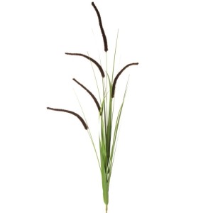 Kwiat Sztuczny Ozdobny Gałązka 53cm Brązowy 6szt