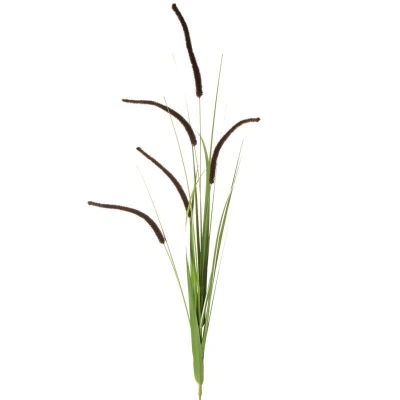 Kwiat Sztuczny Ozdobny Gałązka 53cm Brązowy 6szt