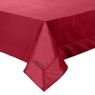 Obrus na stół Velvet 145x220cm Bordowy