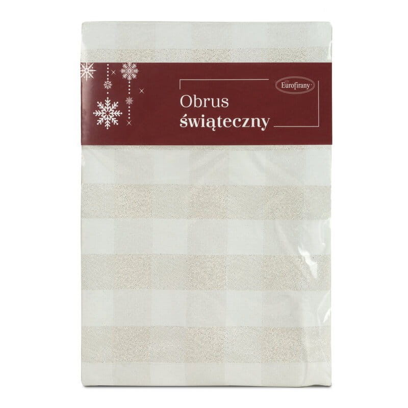Obrus na stół Flash 40x180cm Szampański