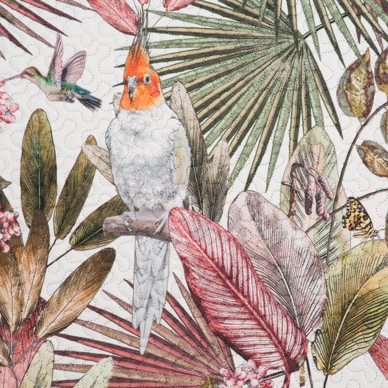 Narzuta Koc Parrot 170x210cm Zielona