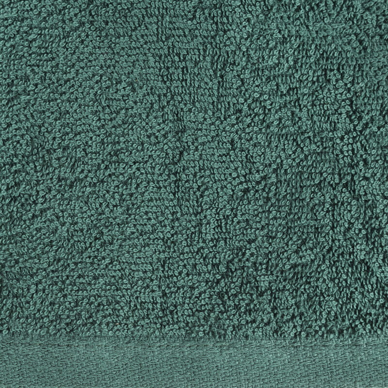 Ręcznik Kąpielowy Gładki 50x100cm Butelkowy Zielony