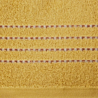 Ręcznik Kąpielowy Fiore 50x90cm Musztardowy
