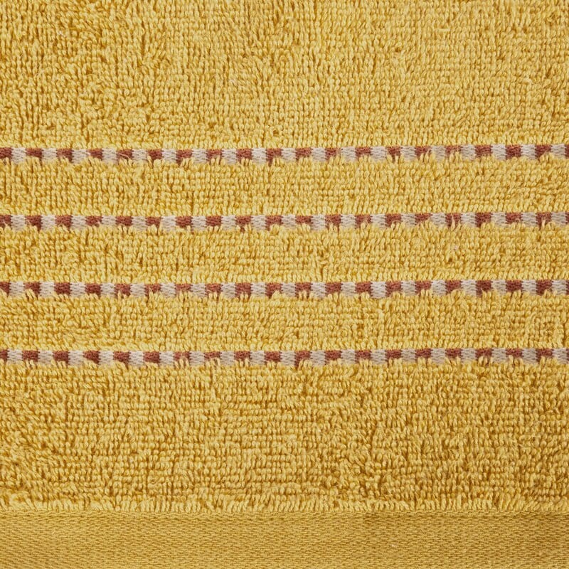 Ręcznik Kąpielowy Fiore 50x90cm Musztardowy