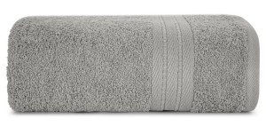 Ręcznik Kąpielowy Kaya 30x50 cm Srebrny 500 GSM, 60% Bawełna
