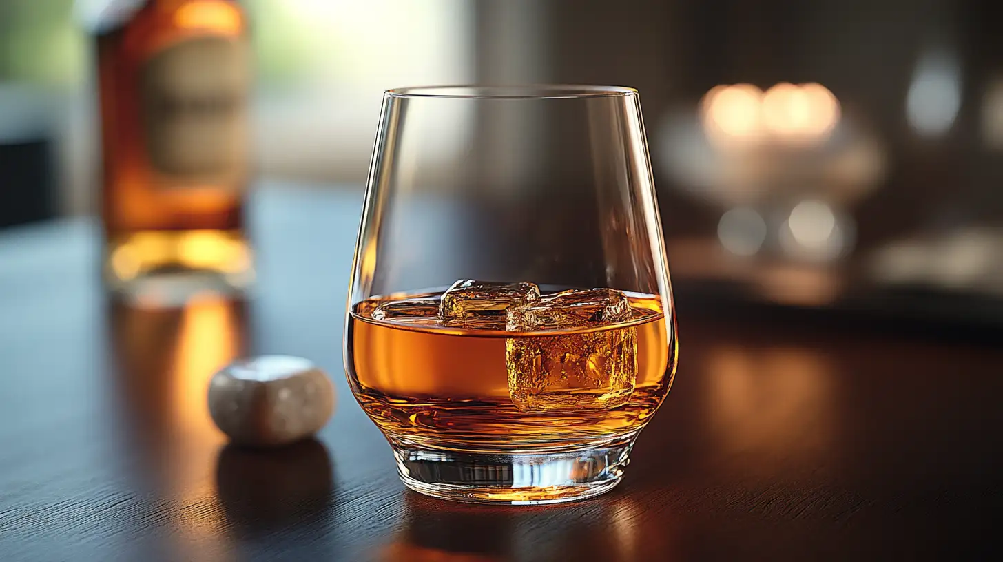 Szklanka z klasyczną whisky'