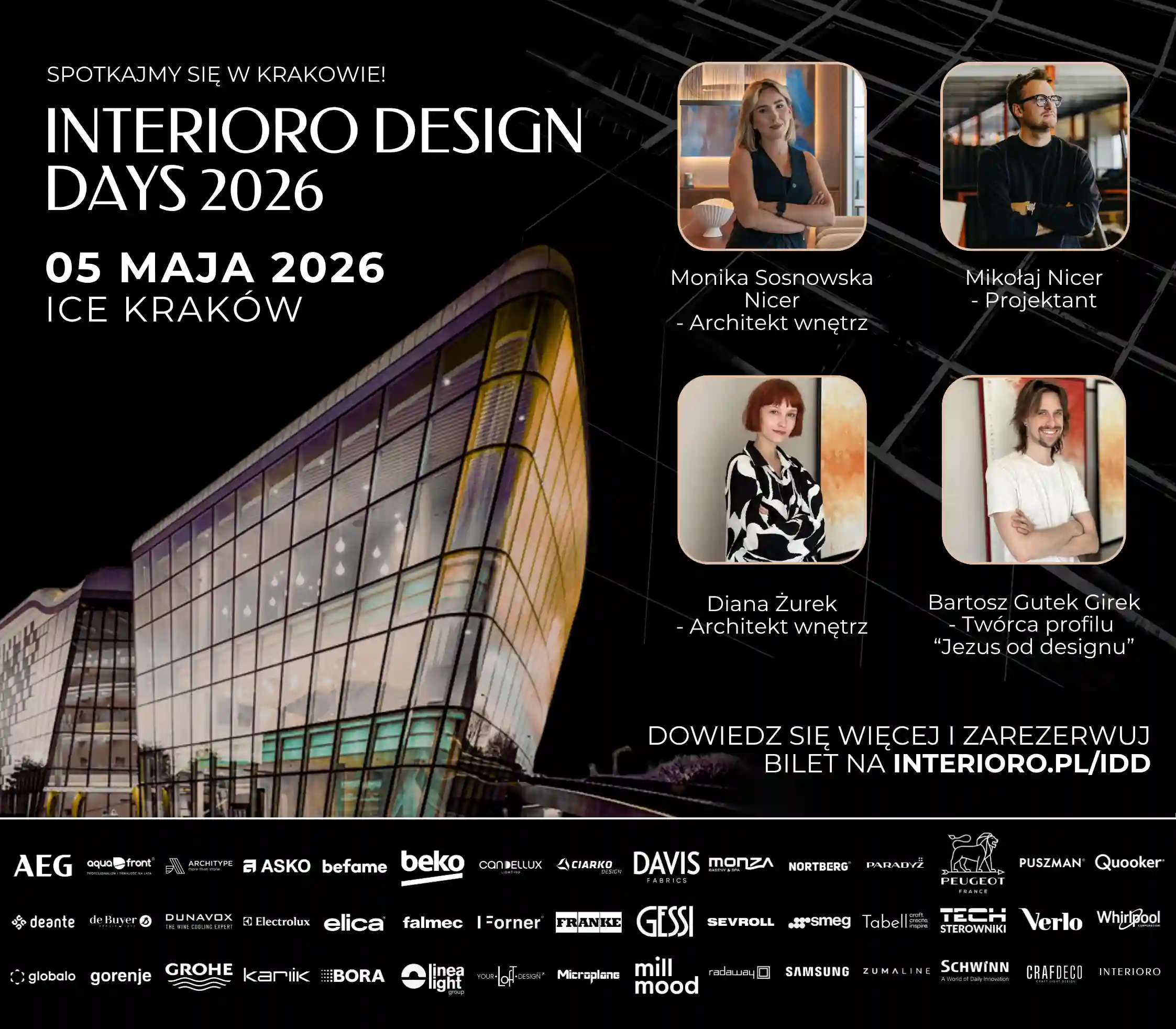 INTERIORO DESIGN DAYS 2026 w ICE Kraków