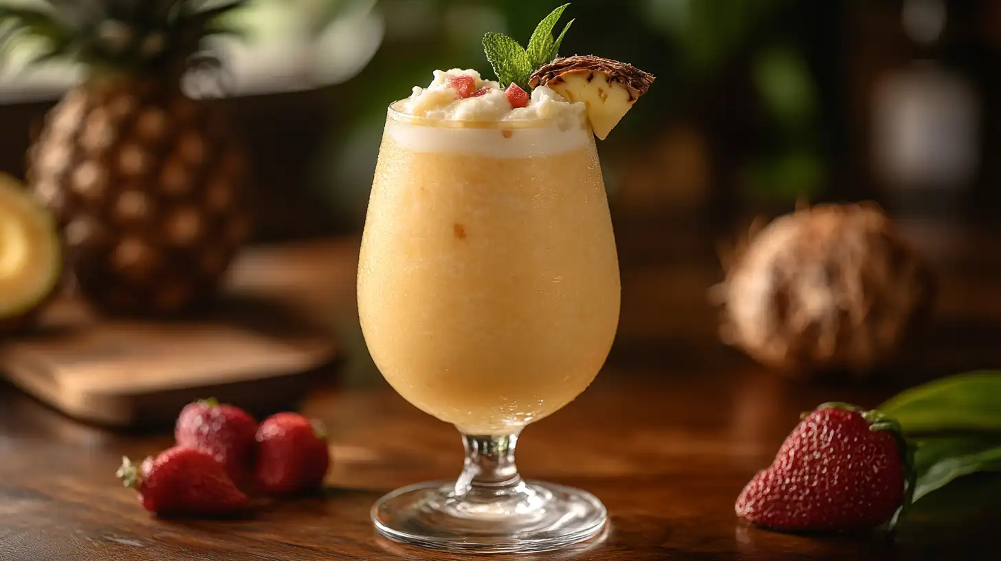 Drink ananasowy