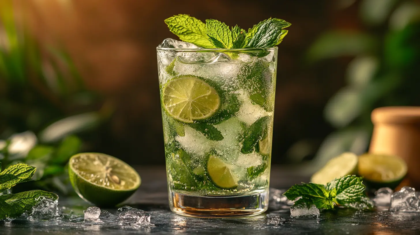 Popularny drink mohito